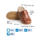 Batz férfi papucs-KZ Barna