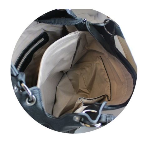 Női  táska - L348 Black 