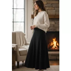 Key Fashion női szoknya-M25660SZ-fekete