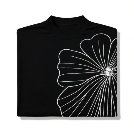 Key Fashion női pulóver-M25781P-fekete