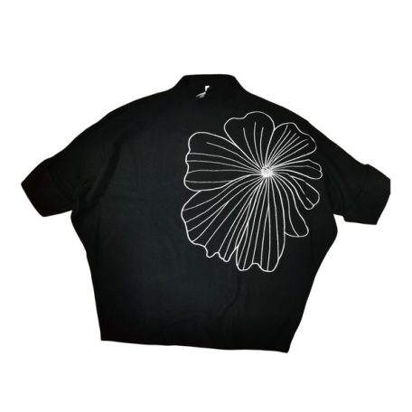 Key Fashion női pulóver-M25781P-fekete