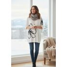 Key Fashion női pulóver-M25972P-feher