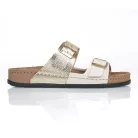 Batz női papucs-Mallorca Beige-Gld