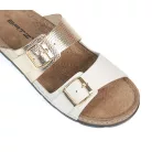 Batz női papucs-Mallorca Beige-Gld