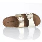 Batz női papucs-Mallorca Beige-Gld