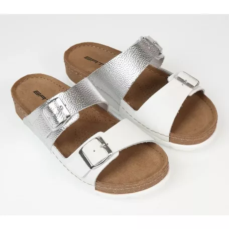 Batz női papucs-Mallorca White-Si