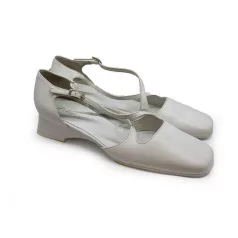 Kiárusítás női szandál-Leleganza - Melinda-white