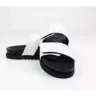 Batz Női Papucs-Mia Fehér Fekete