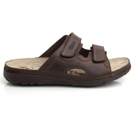 Batz férfi papucs-Mike barna