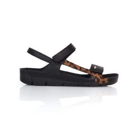Batz női szandál-Miri Black-leo