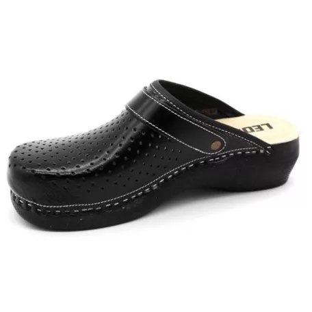 Leon Comfort női papucs-PU 100 Fekete
