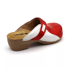 Leon Comfort női papucs-PU 154 Piros
