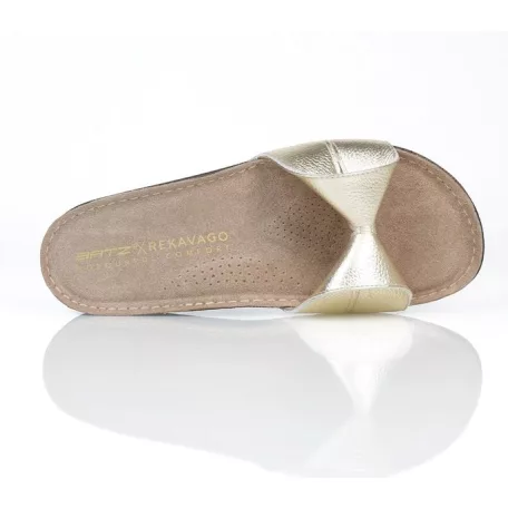 Batz női papucs-Pretty Day26 Gold