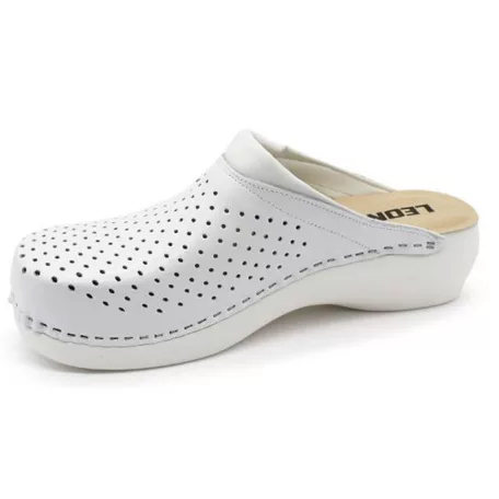 Leon Comfort női papucs-PU 100 Fehér