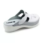 Leon Comfort női papucs-Pu 156 fehér
