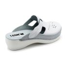 Leon Comfort női papucs-Pu 156 fehér