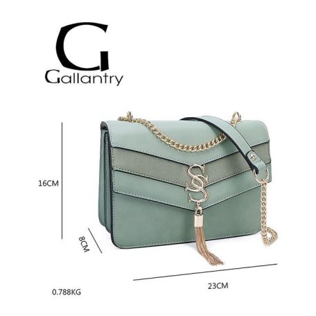 Női  táska - R-1519-2-Zold 