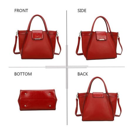 Női  táska - R-1677-Bordo 