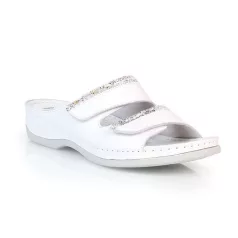 Batz női papucs-Rea Gold-White