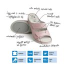 Batz női papucs-Rea pink