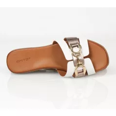 Batz női papucs-Rebeka White