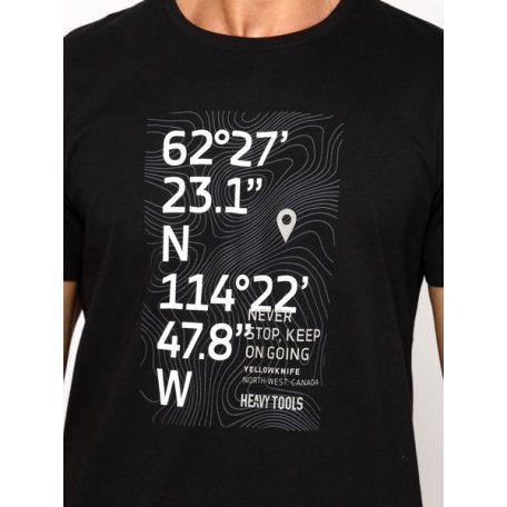 Heavy Tools férfi póló-Marico Black
