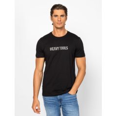 Heavy Tools férfi póló-Mangi Black