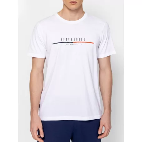 Heavy Tools férfi póló-Macon White