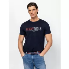 Heavy Tools férfi póló-Merlos Aqua