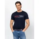 Heavy Tools férfi póló-Merlos Aqua