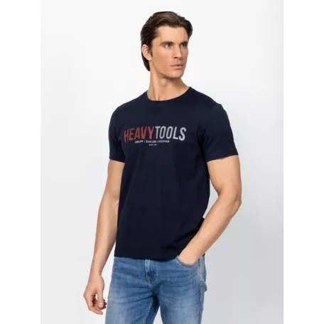 Heavy Tools férfi póló-Merlos Aqua