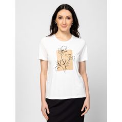 Heavy Tools női póló-Manomi Ecru