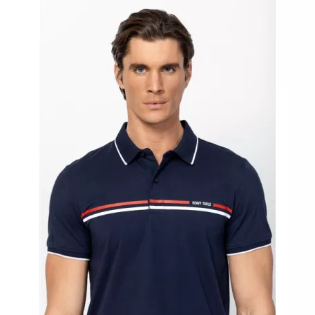 Heavy Tools férfi póló-Demiri Navy