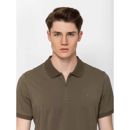 Heavy Tools férfi póló-Dellis Khaki