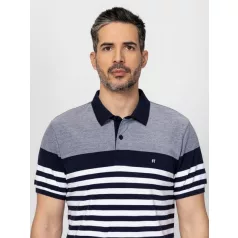 Heavy Tools férfi póló-Dorso Navy