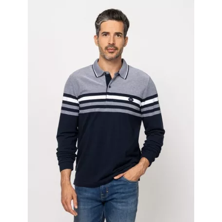 Heavy Tools férfi póló-Cedric Navy