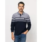 Heavy Tools férfi póló-Cedric Navy