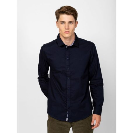 Heavy Tools férfi ing-Rule Navy