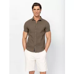 Heavy Tools férfi ing-Reevas26 Khaki