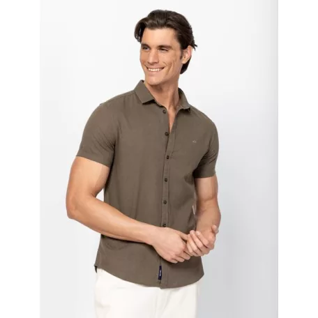 Heavy Tools férfi ing-Reevas26 Khaki