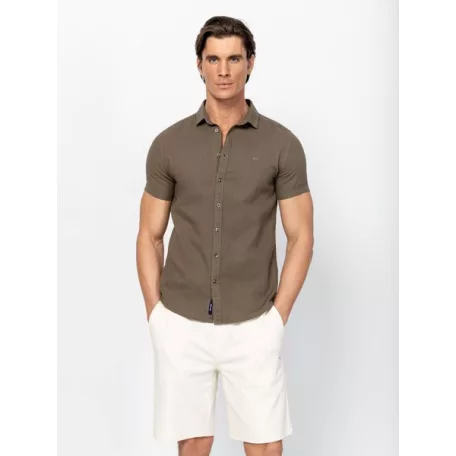 Heavy Tools férfi ing-Reevas26 Khaki