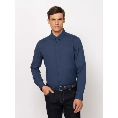 Heavy Tools férfi ing-Rasil Navy