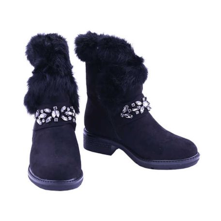 Graf n Berg női bokacsizma-T451-K439 Black