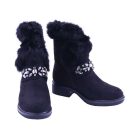 Graf n Berg női bokacsizma-T451-K439 Black