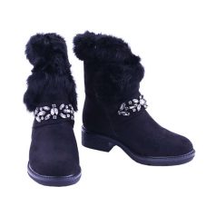 Graf n Berg női bokacsizma-T451-K439 Black