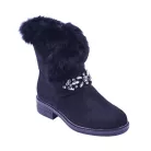 Graf n Berg női bokacsizma-T451-K439 Black