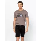 Heavy Tools férfi rövidnadrág-Warrens26 Black