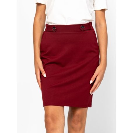 Heavy Tools női szoknya-Nerda Burgundy