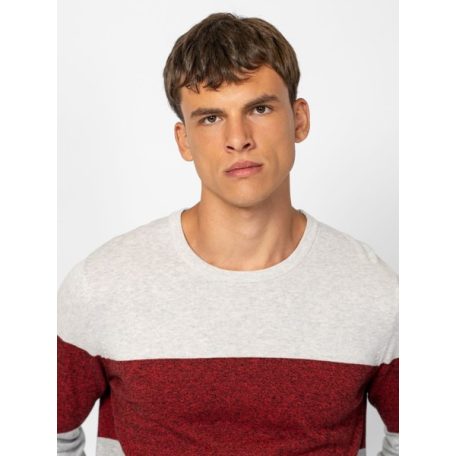 Heavy Tools férfi pulóver-Holsy Sangria