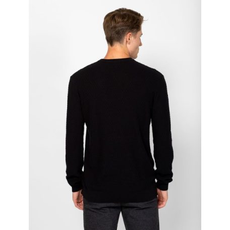 Heavy Tools férfi pulóver-Helvetw25 Black